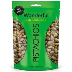 Wonderful Pistachios No Shell Jalapeno Lime - 11oz