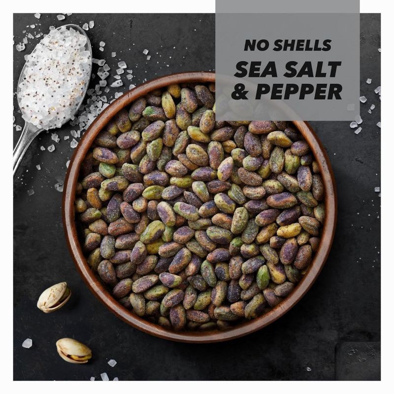 slide 8 of 9, Wonderful Pistachios No Shell Sea Salt & Pepper - 11oz, 11 oz