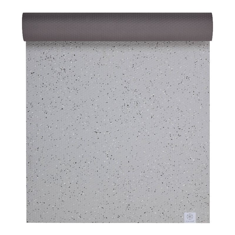 slide 2 of 8, Gaiam Studio Select 90% Recycled Hybrid Yoga Mat - Taupe - (5mm), 1 ct
