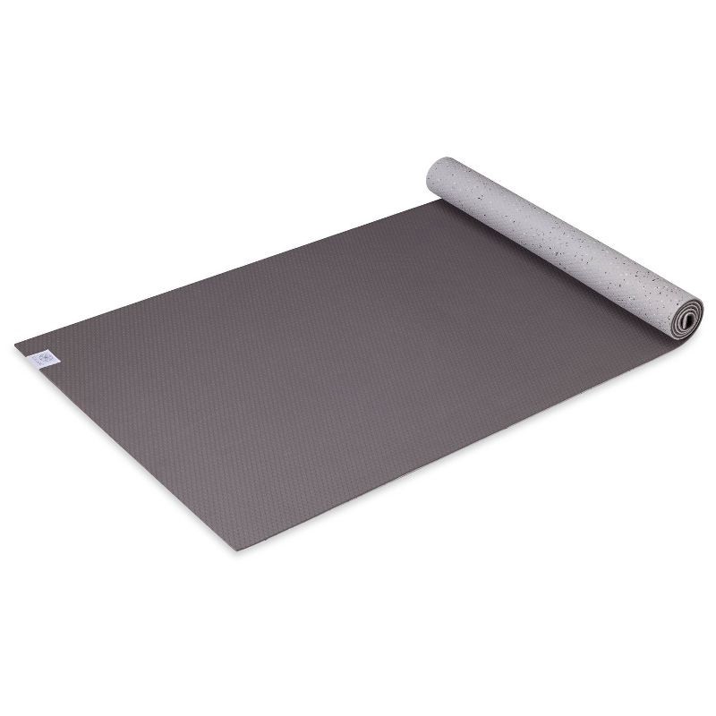 slide 3 of 8, Gaiam Studio Select 90% Recycled Hybrid Yoga Mat - Taupe - (5mm), 1 ct