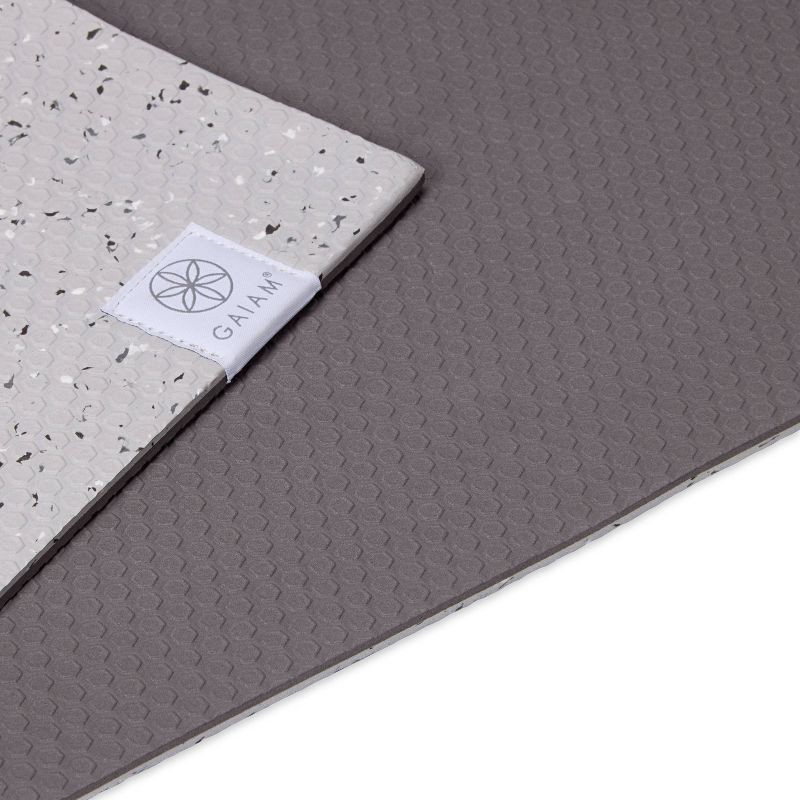slide 7 of 8, Gaiam Studio Select 90% Recycled Hybrid Yoga Mat - Taupe - (5mm), 1 ct