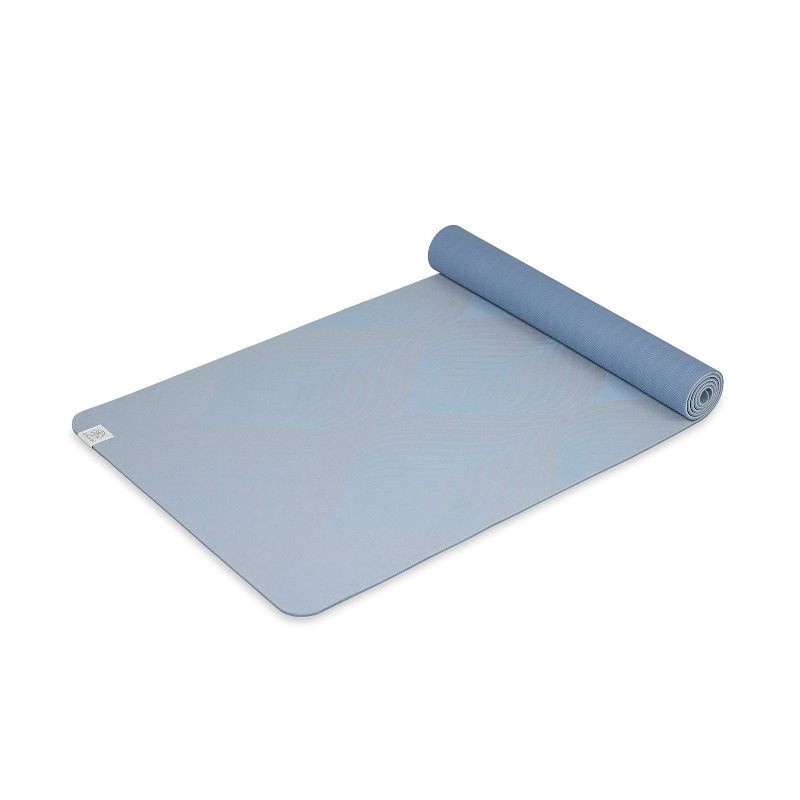 slide 3 of 5, Gaiam Studio Select Studio Flow Yoga Mat - Blue - (6mm), 1 ct