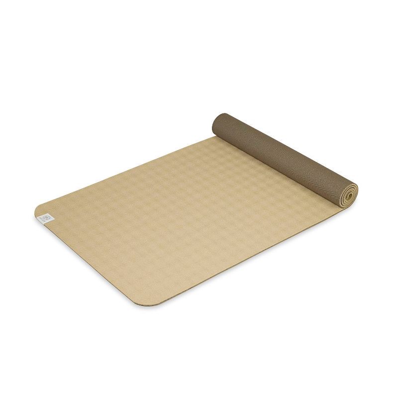 slide 3 of 5, Gaiam Studio Select Precision Grip Yoga Mat - Mushroom, 1 ct