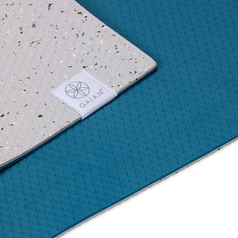 slide 4 of 8, Gaiam Studio Select 90% Recycled Hybrid Yoga Mat - Green - (5mm), 1 ct