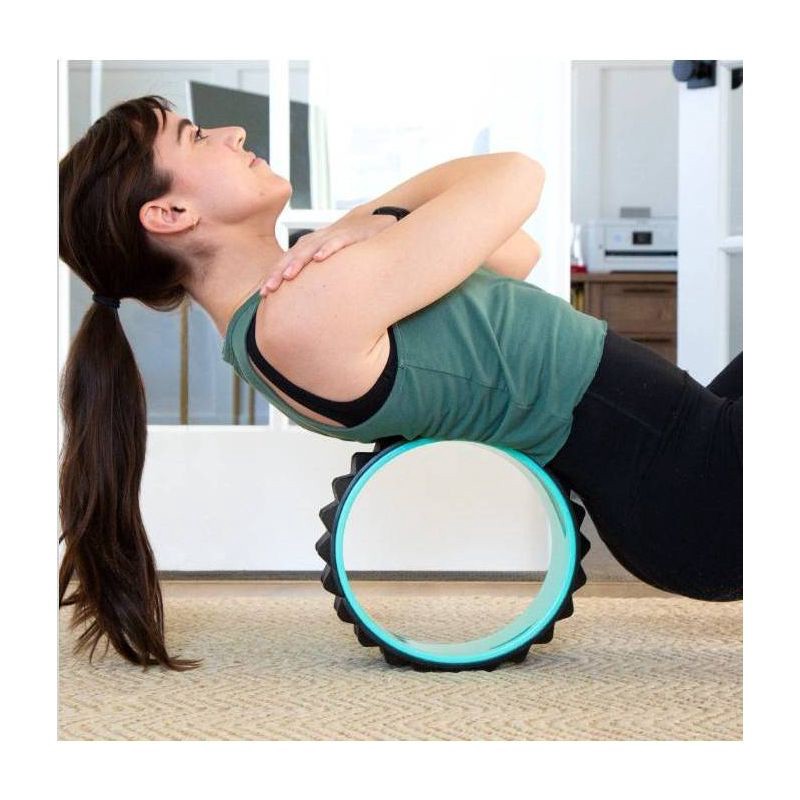 slide 3 of 6, Chirp Wheel XR 10" Acupressure Back Stretcher, 1 ct