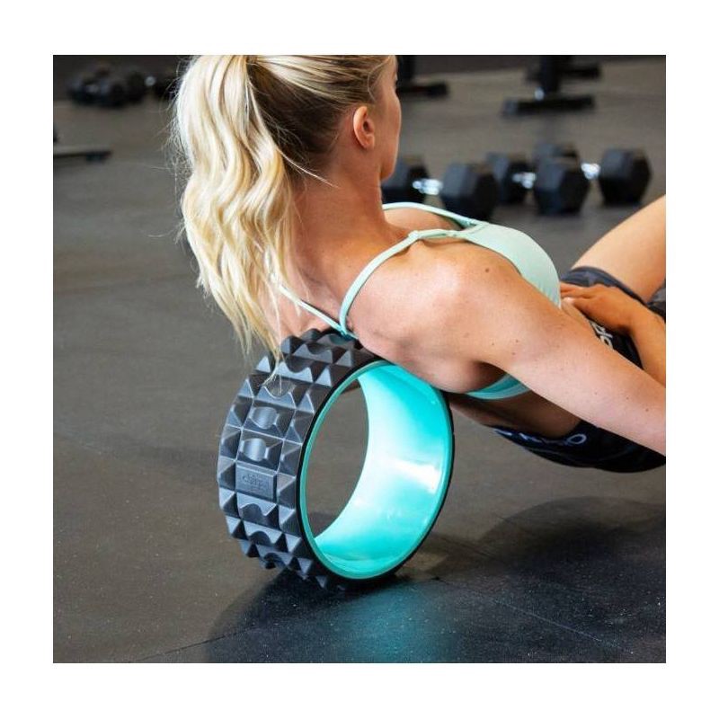 slide 4 of 6, Chirp Wheel XR 10" Acupressure Back Stretcher, 1 ct