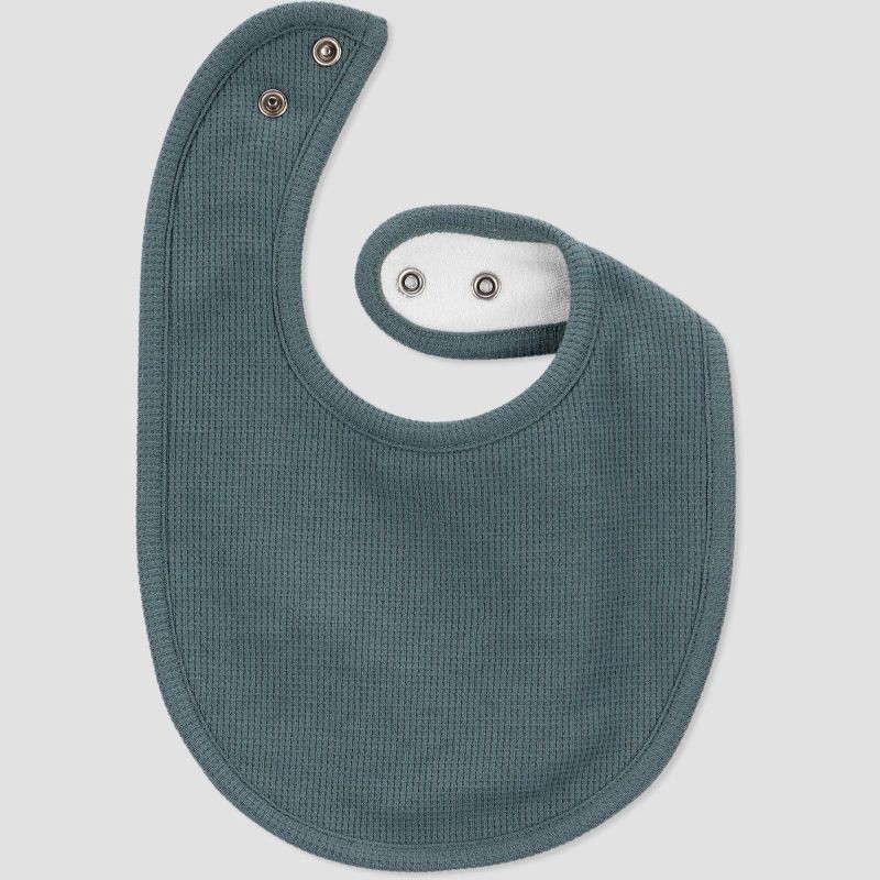 slide 2 of 4, Carter's Just One You® Baby Boys' 3pk Bibs - Navy Gray/Green, 3 ct
