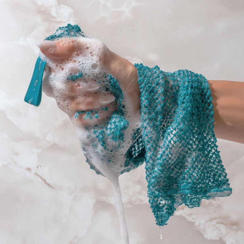 slide 4 of 7, EcoTools Exfoliating Bath Net Sponge, 1 ct