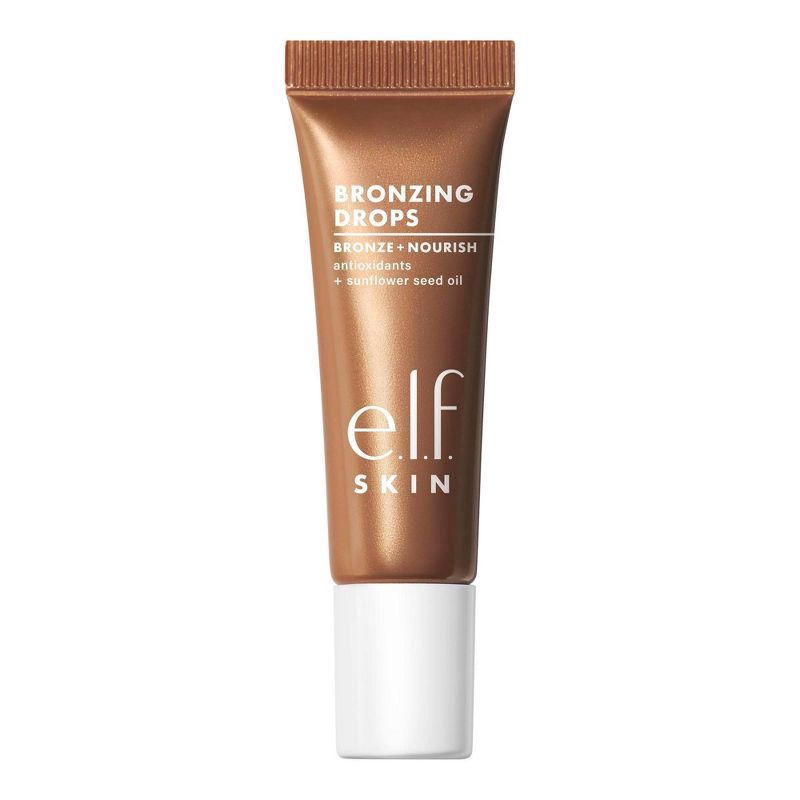 slide 1 of 13, e.l.f. SKIN Bronzing Drops Mini - 0.33 fl oz, 0.33 fl oz
