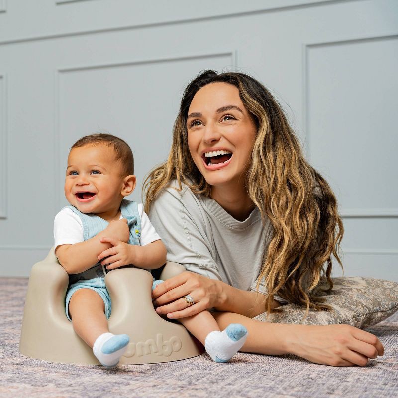 slide 12 of 17, Bumbo Floor Seat PLUS+ Floor Seat with Tray - Taupe, 1 ct