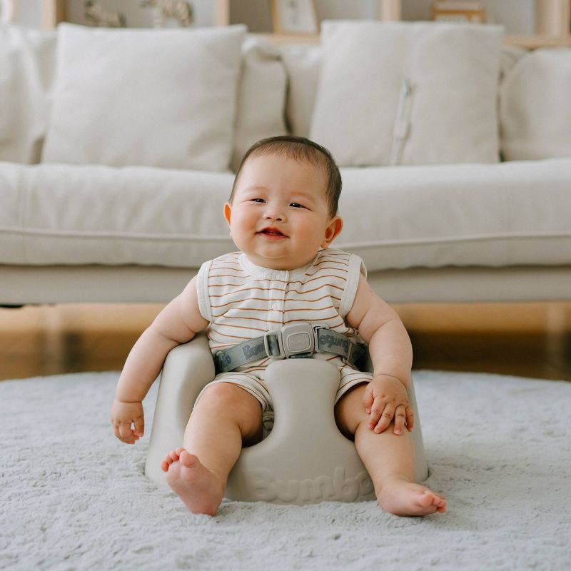 slide 13 of 17, Bumbo Floor Seat PLUS+ Floor Seat with Tray - Taupe, 1 ct
