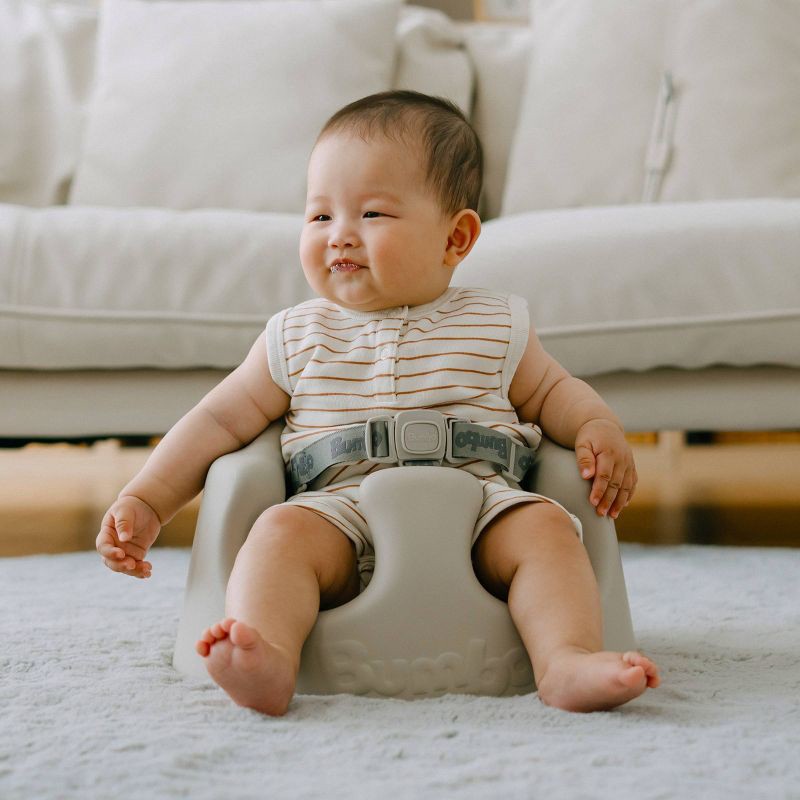 slide 14 of 17, Bumbo Floor Seat PLUS+ Floor Seat with Tray - Taupe, 1 ct