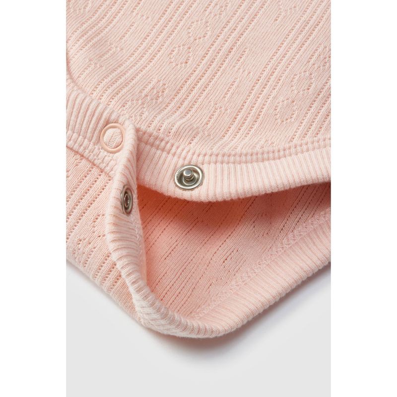 slide 4 of 9, Baby 2pc Little Snoopy Halloween Long Sleeve Bodysuit & Bottom Set - Pink 6-9M, 2 ct