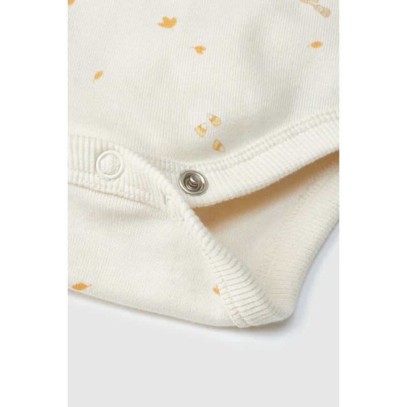 slide 10 of 12, Baby 2pc Little Snoopy Halloween Long Sleeve Bodysuit & Bottom Set - White 0-3M, 2 ct