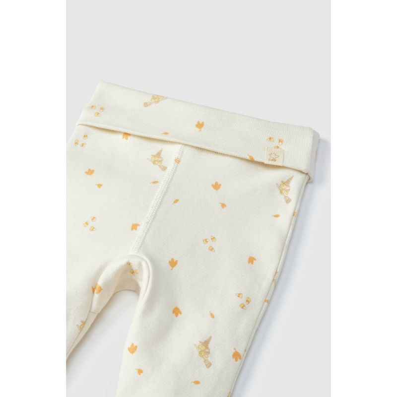 slide 5 of 12, Baby 2pc Little Snoopy Halloween Long Sleeve Bodysuit & Bottom Set - White 3-6M, 2 ct