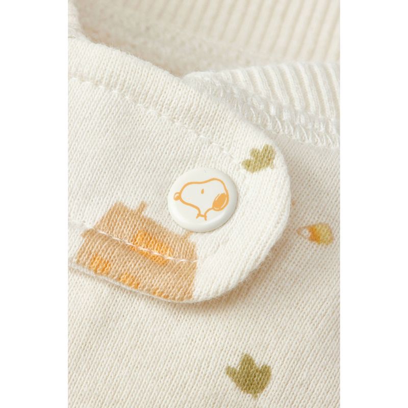 slide 5 of 6, Baby Little Snoopy Halloween Sleep N' Play - White 0-3M, 1 ct