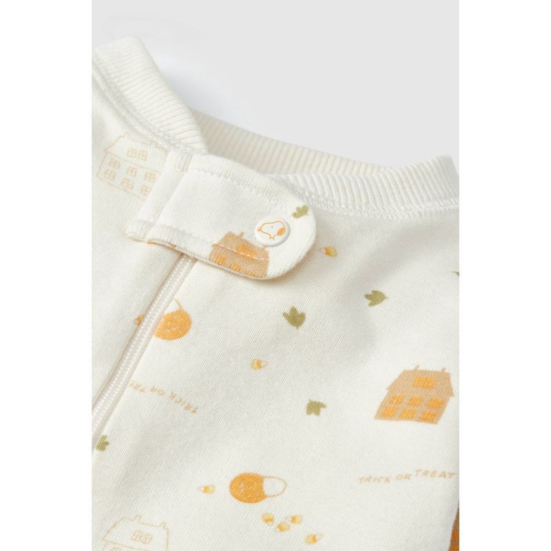 slide 5 of 6, Baby Little Snoopy Halloween Sleep N' Play - White 3-6M, 1 ct