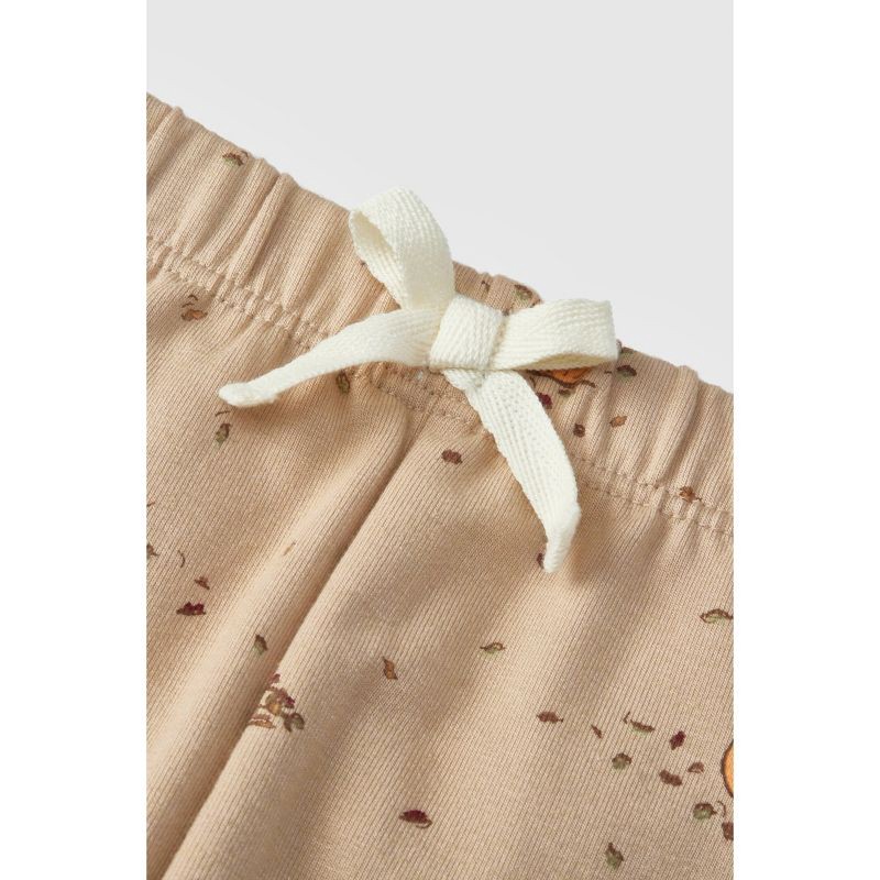 slide 3 of 9, Baby 2pc Little Snoopy Halloween Long Sleeve Bodysuit & Bottom Set - Orange Newborn, 2 ct