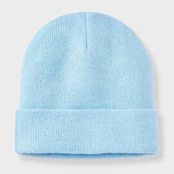 Toddler Value Beanie - Cat & Jack™ Clean Blue 12-24M