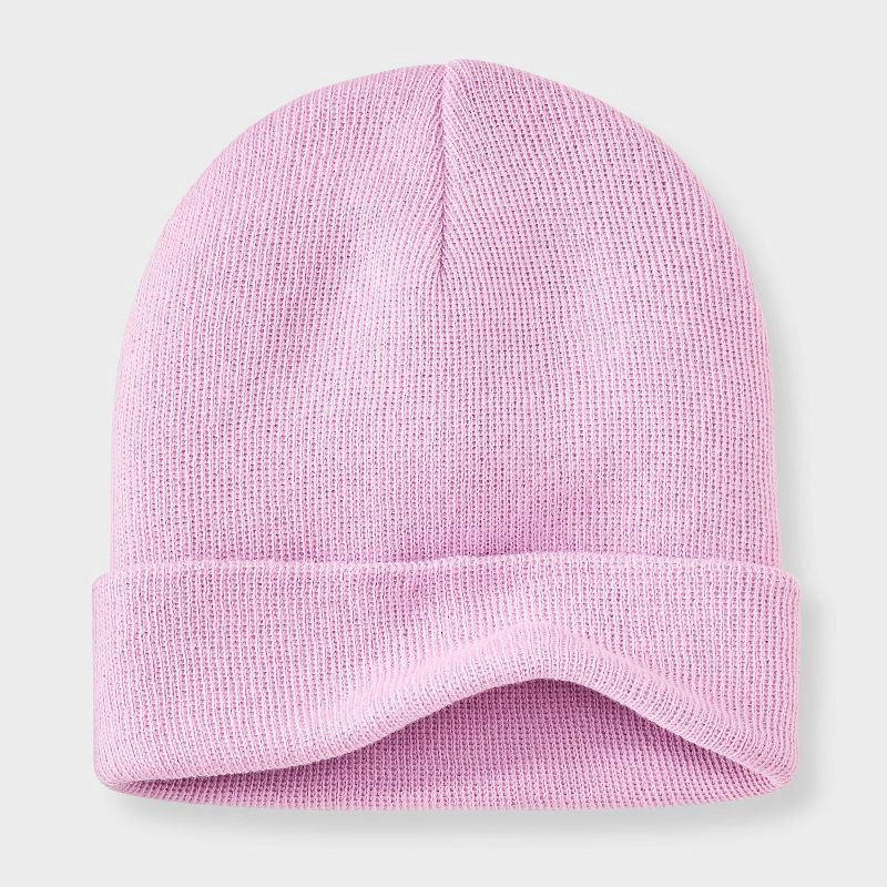 slide 2 of 3, Toddler Value Beanie - Cat & Jack™ Purple 12-24M, 1 ct