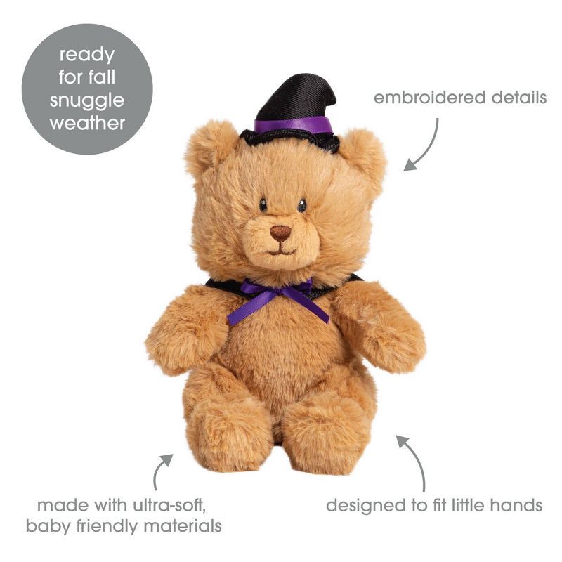 slide 2 of 4, Pearhead Wizard Bear Halloween Plush Baby Toy - 0m+, 1 ct