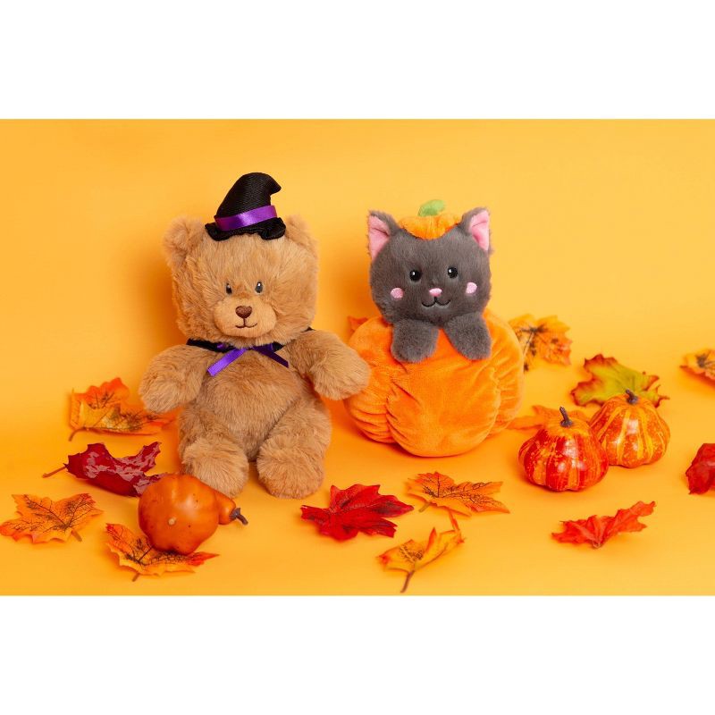 slide 4 of 4, Pearhead Wizard Bear Halloween Plush Baby Toy - 0m+, 1 ct