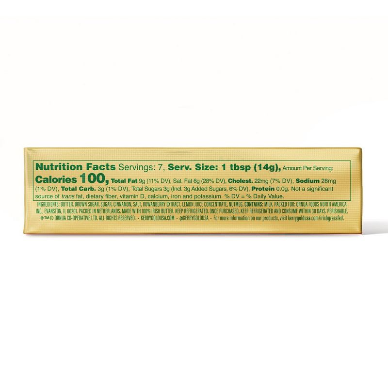 slide 2 of 6, Kerrygold Cinnamon and Sugar Salted Stick Butter - 3.5oz, 3.5 oz