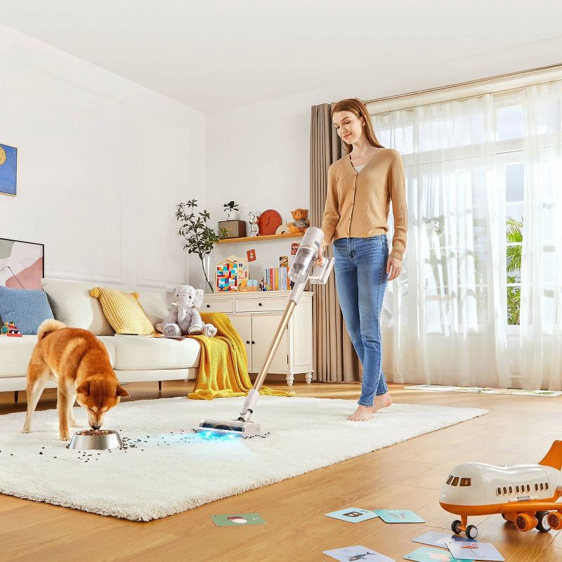 slide 3 of 9, Dreame U20 Cordless Stick Vacuum White, 1 ct