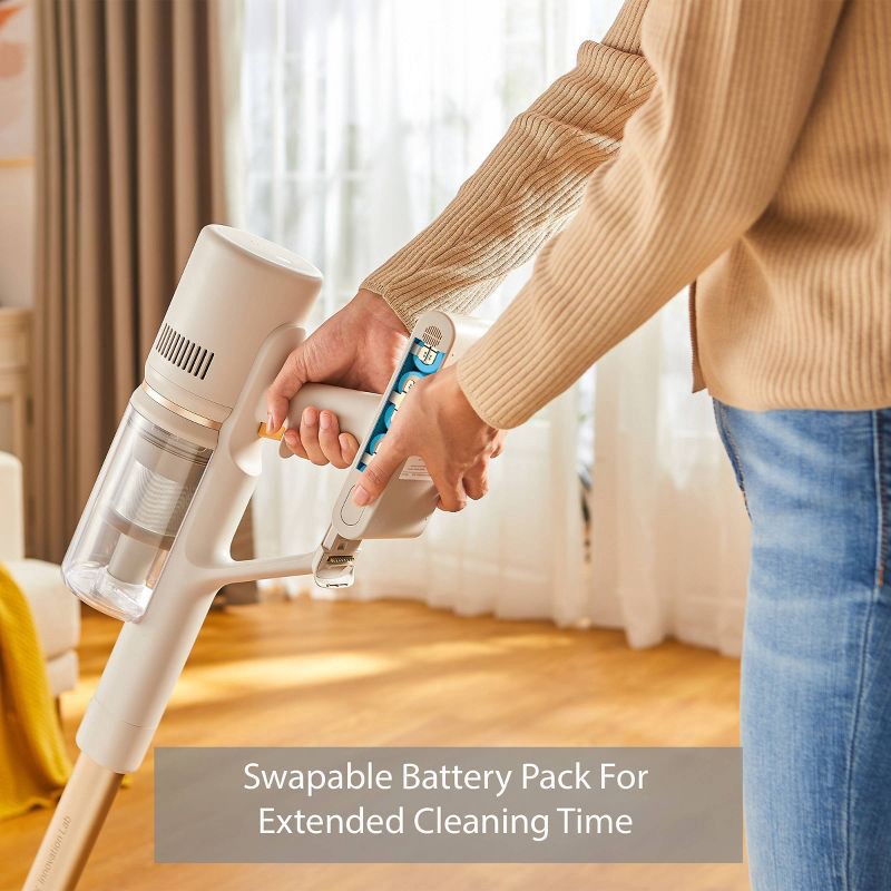 slide 5 of 9, Dreame U20 Cordless Stick Vacuum White, 1 ct