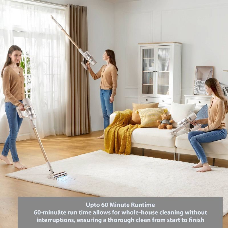 slide 9 of 9, Dreame U20 Cordless Stick Vacuum White, 1 ct