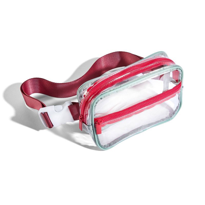 slide 2 of 3, Clear Fanny Pack - Transparent Waist Bag for School, Stadiums, & Events - 1ct - Ulta Beauty, 1 ct
