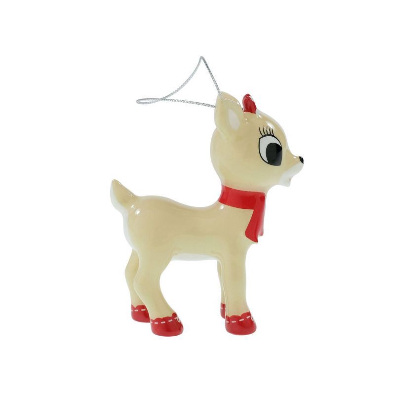 slide 2 of 3, Rudolph the Red-Nosed Reindeer Rudolph Clarice Tree Ornaments, 1 ct