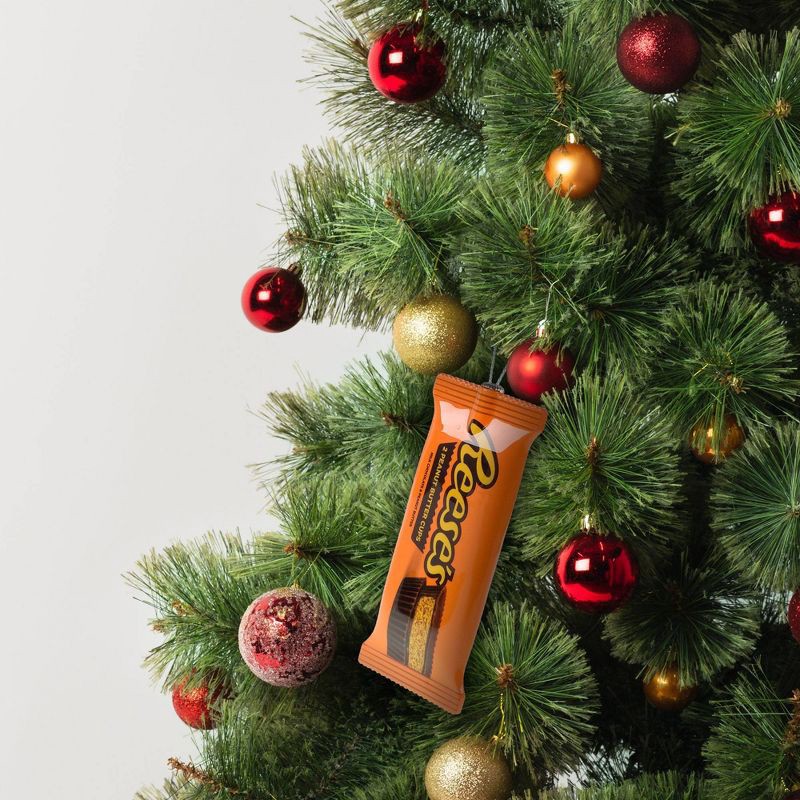 slide 3 of 3, Afro Unicorn Reese's Christmas Tree Ornament, 1 ct