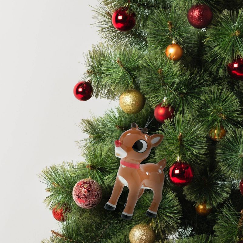 slide 3 of 3, Rudolph the Red-Nosed Reindeer Rudolph Tree Ornaments, 1 ct