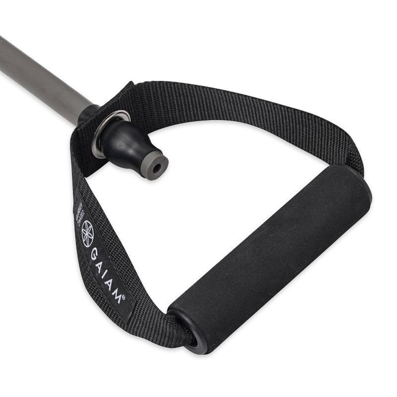 slide 3 of 6, Gaiam Studio Select Resistance Tube - Ultra-Heavy - Taupe, 1 ct