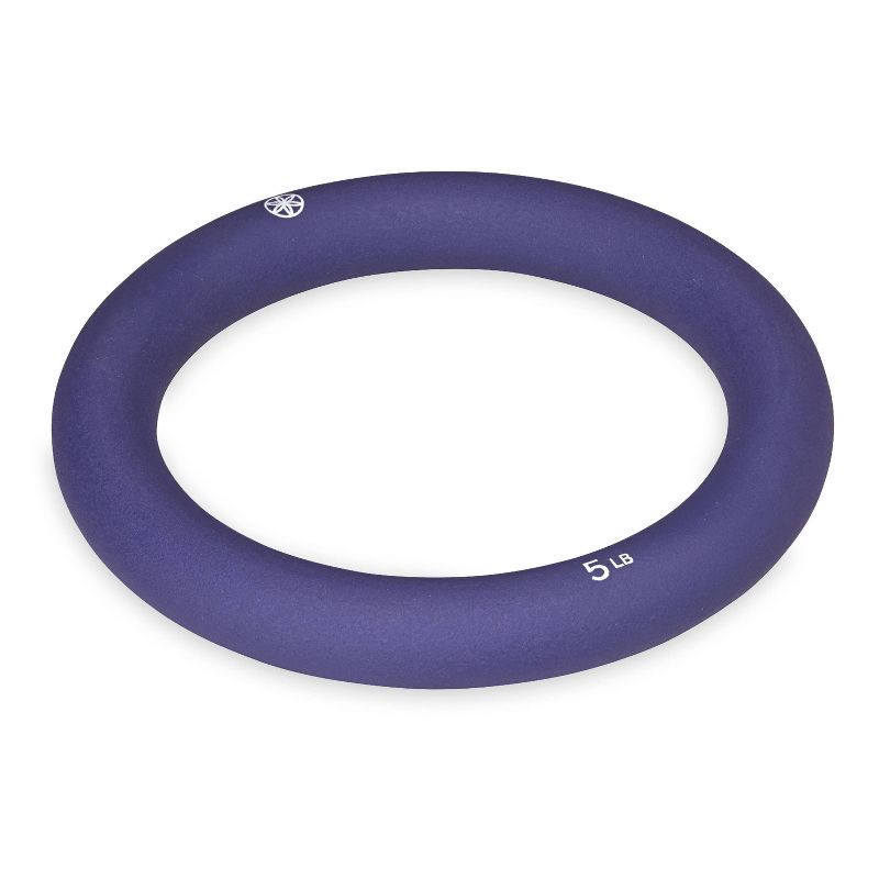 slide 1 of 6, Gaiam Studio Select Circle Weight 5lb Dumbbell, 5 lb