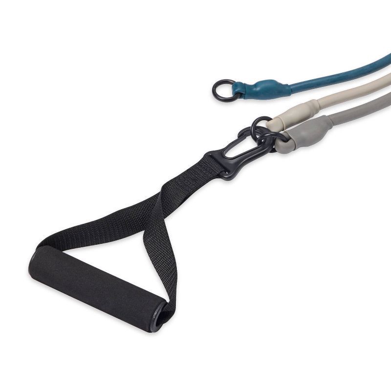 slide 3 of 7, Gaiam Studio Select 3-in-1 Resistance Tube, 1 ct