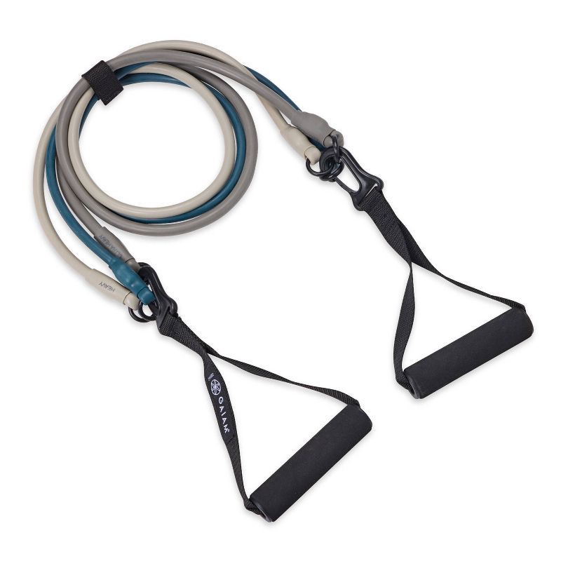 slide 1 of 7, Gaiam Studio Select 3-in-1 Resistance Tube, 1 ct