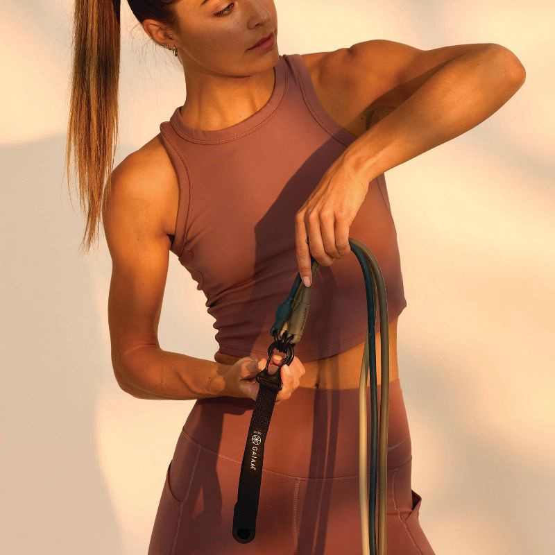 slide 7 of 7, Gaiam Studio Select 3-in-1 Resistance Tube, 1 ct
