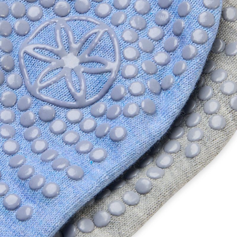 slide 4 of 6, Gaiam Studio Select Barre Sock 2pk, 2 ct