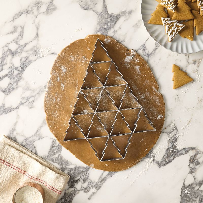 slide 2 of 3, Hearth & Hand with Magnolia 11" Large Stainless Steel Tree Cookie Cutter - Hearth & Hand™ with Magnolia, 1 ct