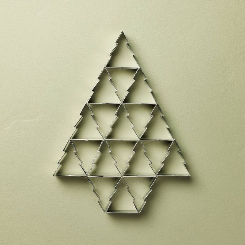 slide 1 of 3, Hearth & Hand with Magnolia 11" Large Stainless Steel Tree Cookie Cutter - Hearth & Hand™ with Magnolia, 1 ct