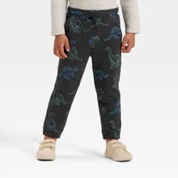 Toddler Boys' Fleece Jogger Pants - Cat & Jack™ Charcoal Gray 3T