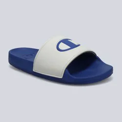 Champion Kids' IPO Squish Slide Sandals - Blue/White 13