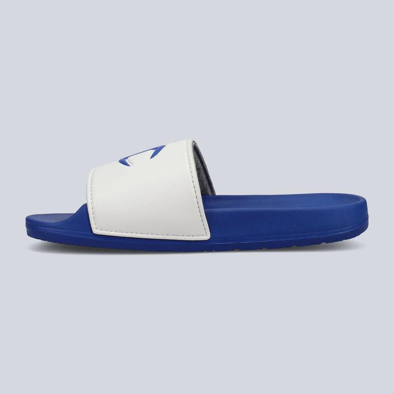 slide 2 of 4, Champion Kids' IPO Squish Slide Sandals - Blue/White 3, 1 ct