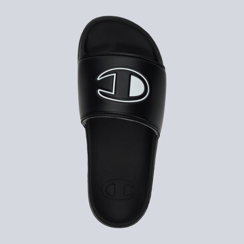slide 3 of 4, Champion Kids' IPO Squish Slide Sandals - Black 5, 1 ct