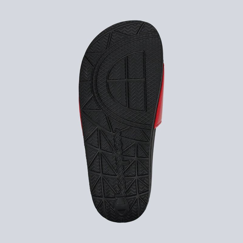 slide 4 of 4, Champion Kids' IPO Squish Slide Sandals - Red 6, 1 ct