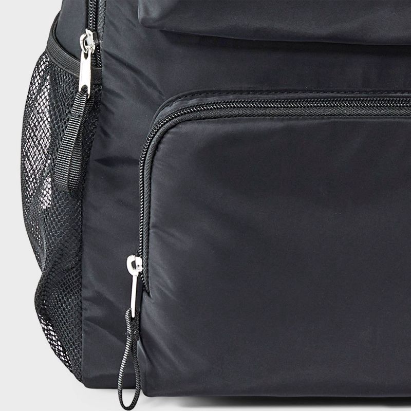 slide 4 of 4, Girls' 18" Two Pocket Backpack - art class™ Black, 1 ct