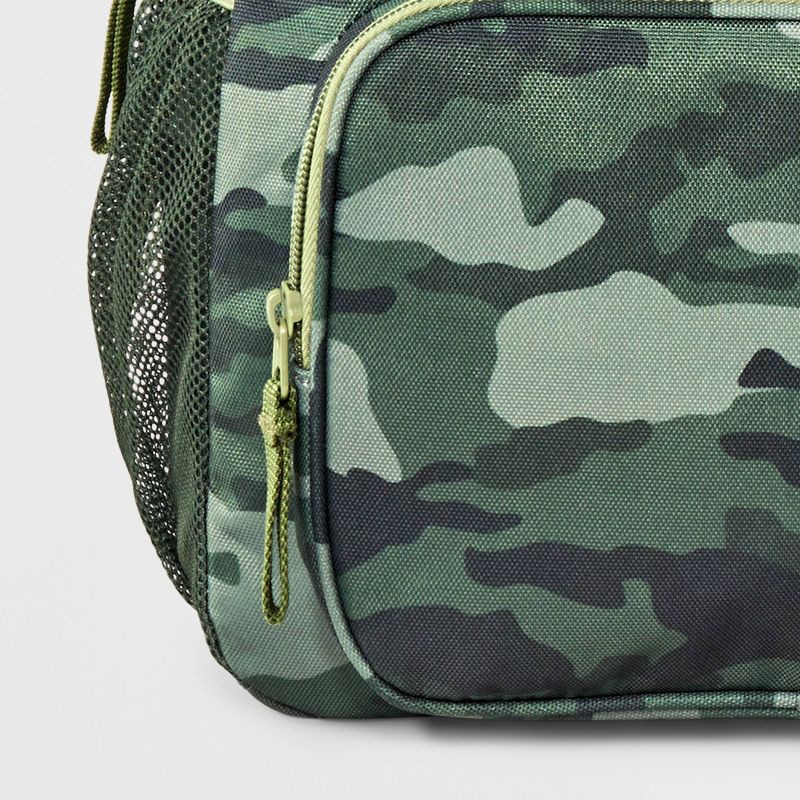 slide 4 of 4, Boys' 16" Two Pocket Camo Backpack - Cat & Jack™ Green, 1 ct