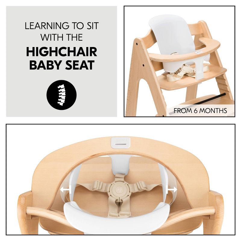 slide 5 of 9, Hauck Arketa High Chair and Cushion - Beech, 1 ct